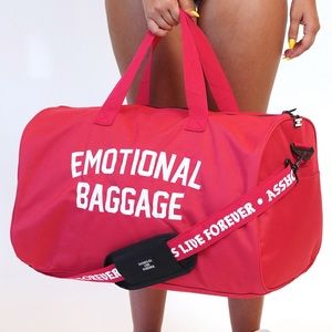 Linda Finegold ALF printed strap duffle bag